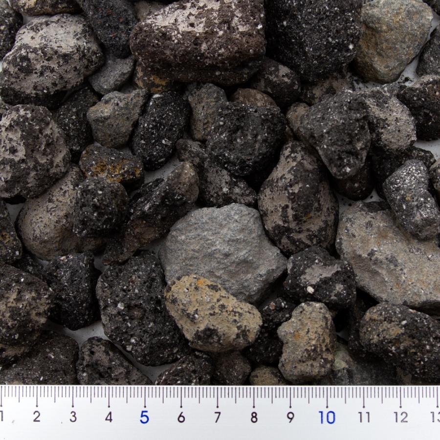 浅間溶岩石 小粒 約1〜7cm 3L 1L×3袋 形状お任せ