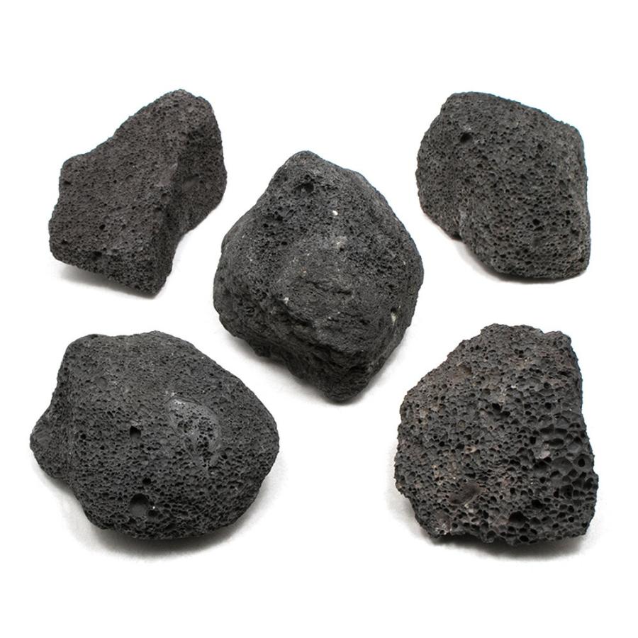 形状お任せ　黒溶岩石　Ｍサイズ（約１３〜１８ｃｍ）　５個　アクアリウム　レイアウト素材　溶岩石 | 