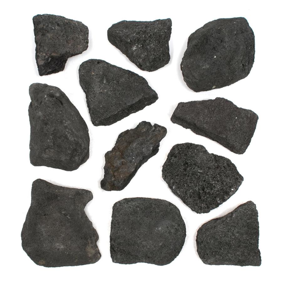 形状お任せ　黒溶岩石　Ｍサイズ（約１３〜１８ｃｍ）　５個　アクアリウム　レイアウト素材　溶岩石 |  | 01