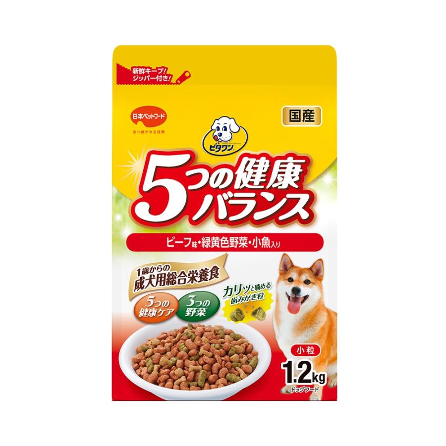 ビタワン ドッグフード ビタワン 5つの健康バランス ビーフ味・野菜