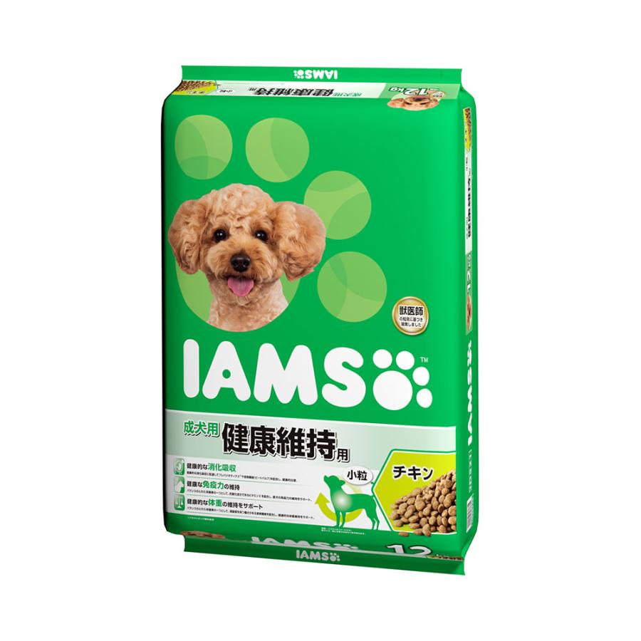 ドッグフード　アイムス　成犬用　健康維持用　チキン　小粒　１２ｋｇ　正規品　ＩＡＭＳ　お一人様１点限り