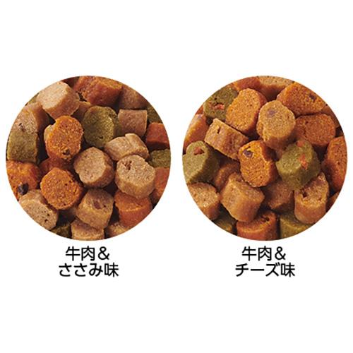 ペットライン　いぬのしあわせ　プッチーヌ　超小粒　１歳〜６歳　ビーフ入り　セミモイスト（半生）　２００ｇ（５０ｇ×４パック）　国産 | いぬのしあわせ | 01