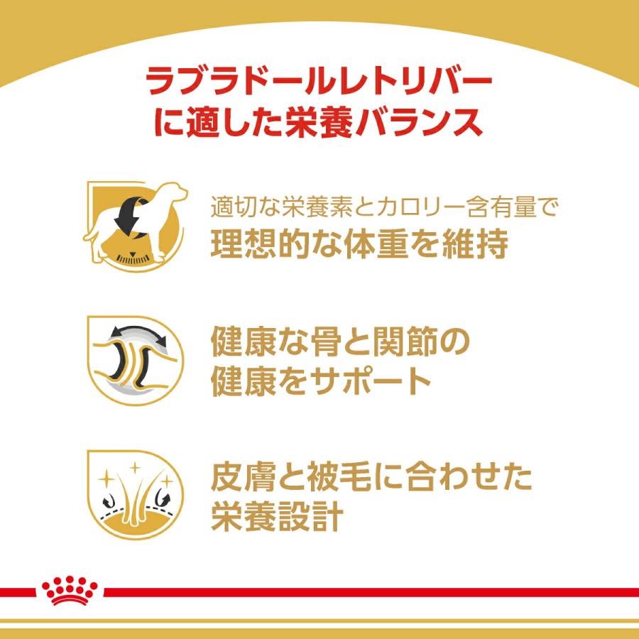 ロイヤルカナン　ラブラドールレトリバー　成犬〜高齢犬用　１２ｋｇ　お一人様１点限り　ジップ無し｜chanet｜04