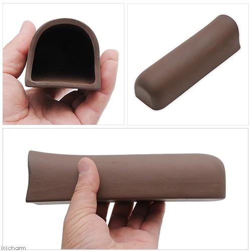 Leaf Corp 隠れ家シェルター 5．0×6．0×19．5cm 小型プレコ