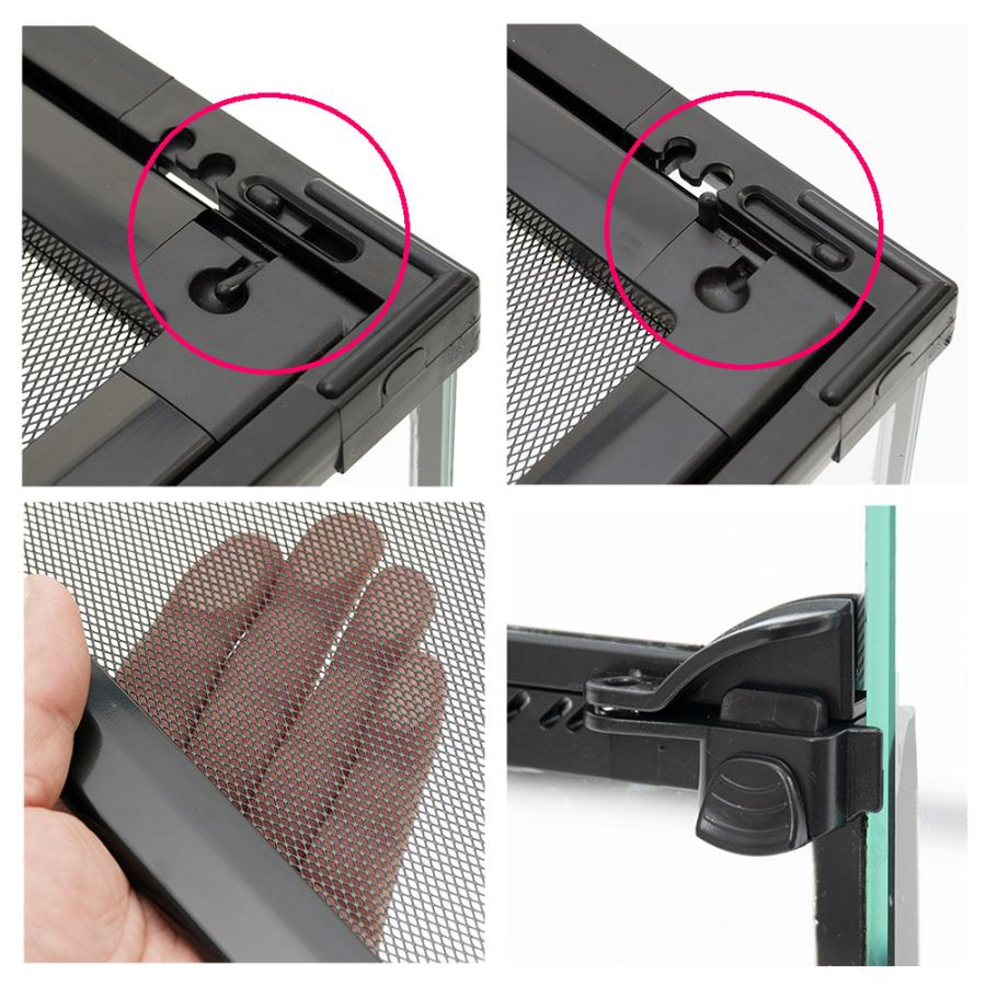 Leaf Corp 爬虫類ケージ テラスペース 45x45x60cm