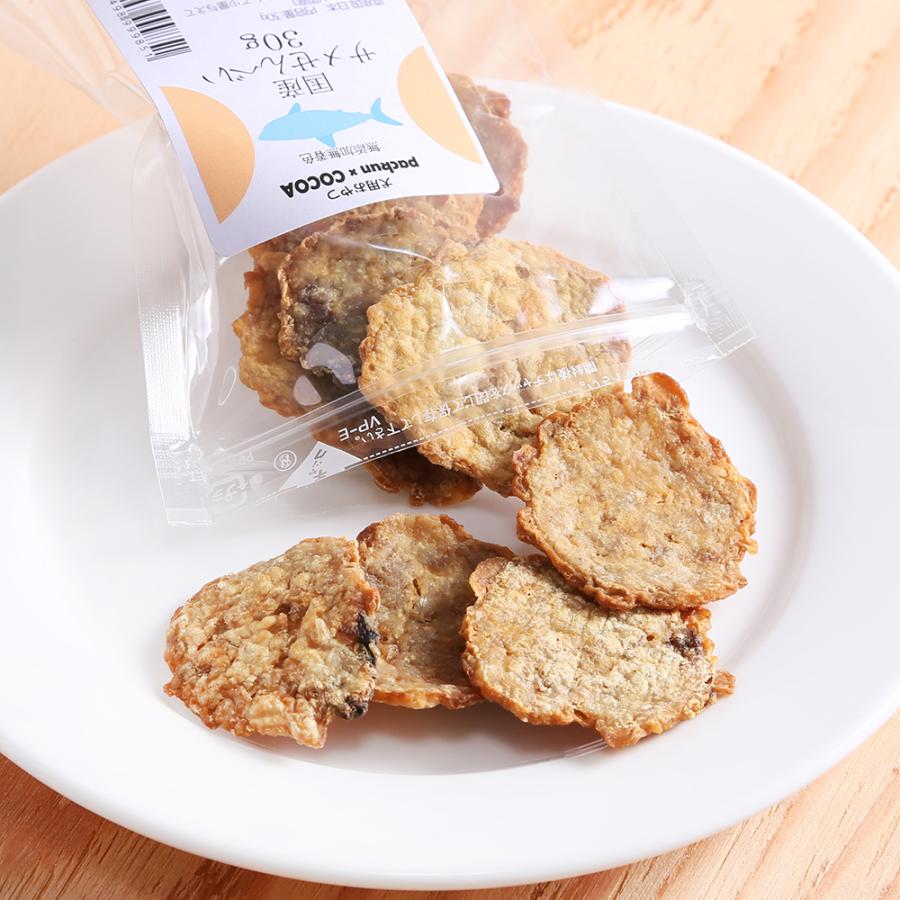 犬　おやつ　国産　サメせんべい　３０ｇ　無添加　無着色　ドッグフード | Leaf Corp | 02