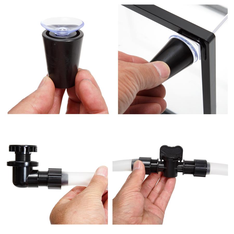 Leaf Corp 穴あけ加工済み水槽 39．4×20．4×21．5cm