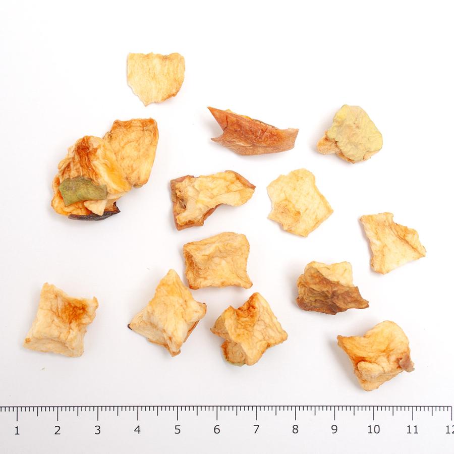 犬　おやつ　りんご　長野県小布施産　角切りんご　５０ｇ　ドライフルーツ　フルーツチップス　無添加　無着色　食物繊維　ドッグフード | Leaf Corp | 02