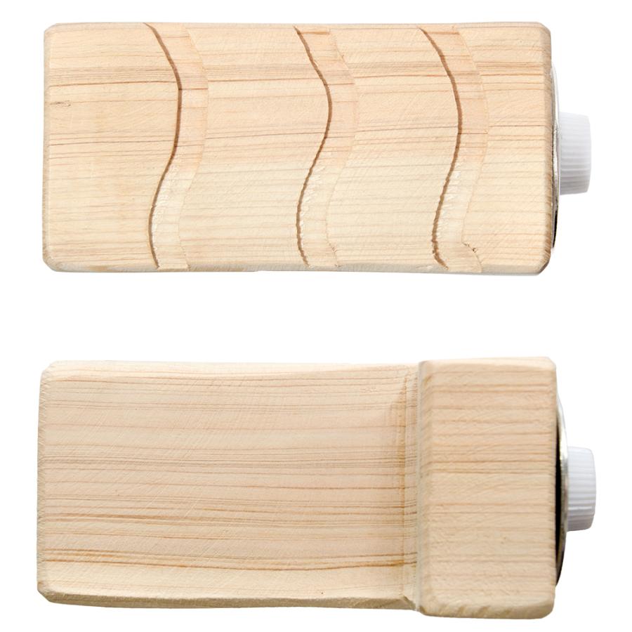 Leaf Corp 鳥 とまり木 ヒノキのフラットステージ ショート 国産