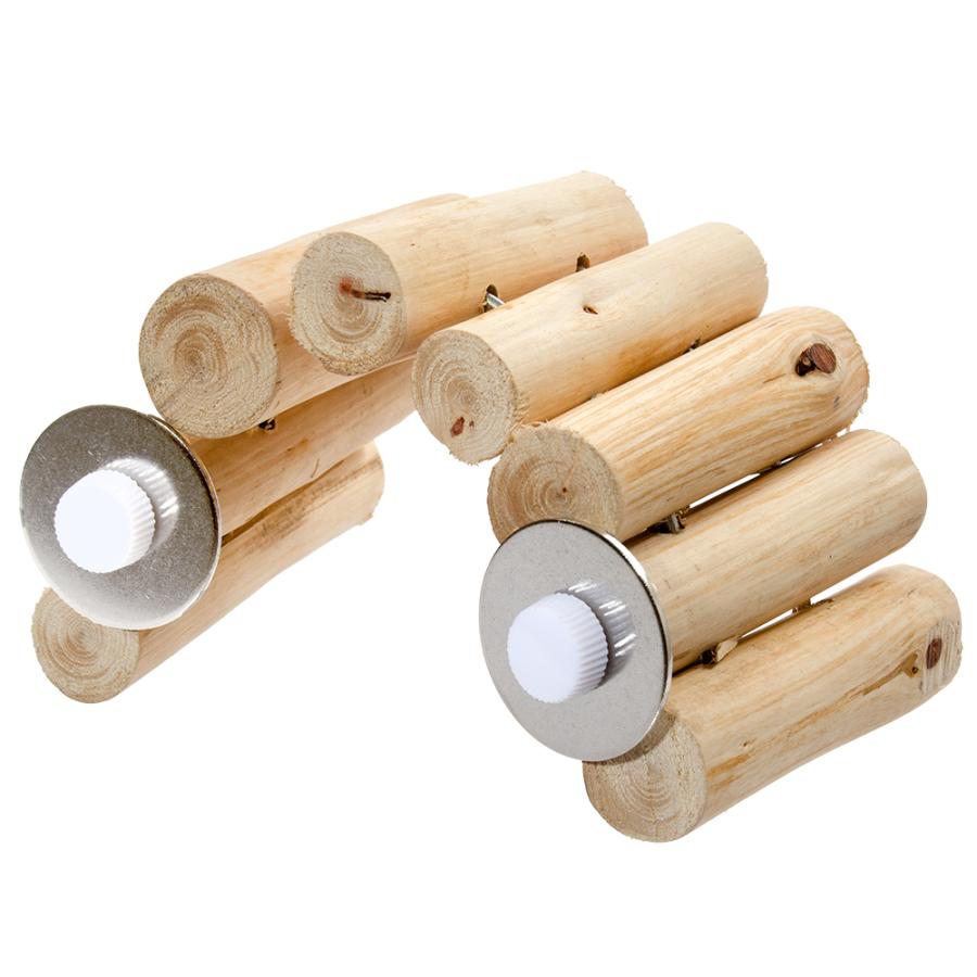 爬虫類小動物シェルター隠れ家ヒノキ丸太