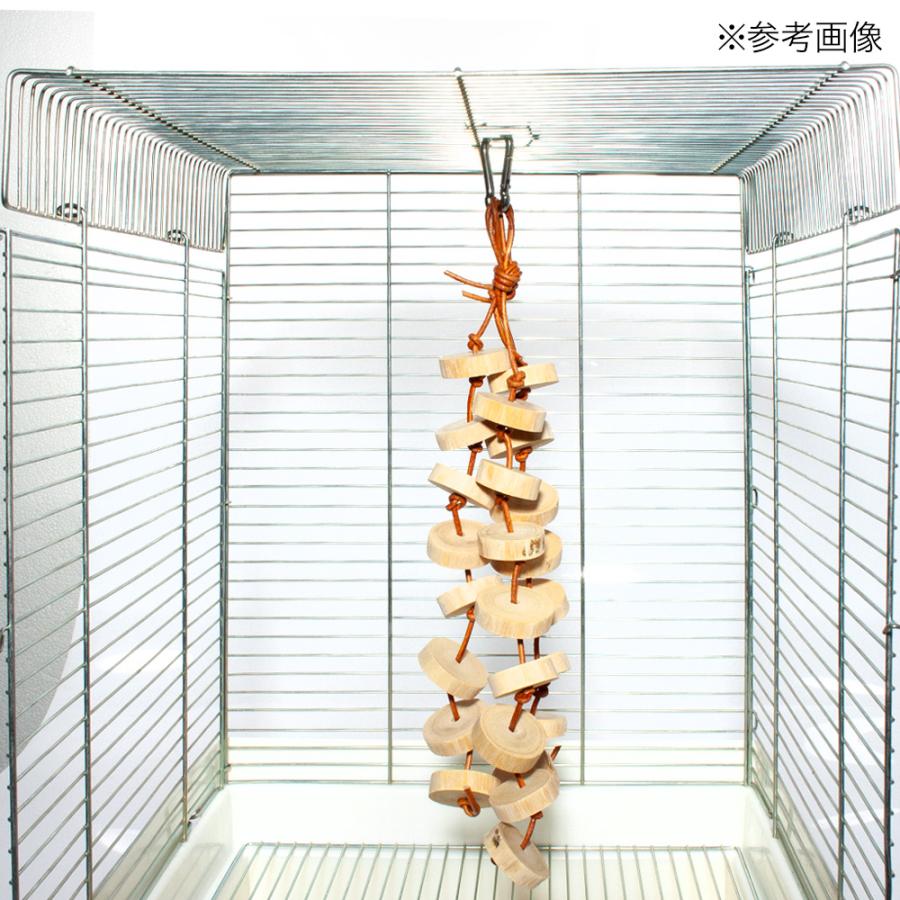 大型インコのウッドコイン　鳥用おもちゃ　中型インコ　大型インコ　破壊系おもちゃ