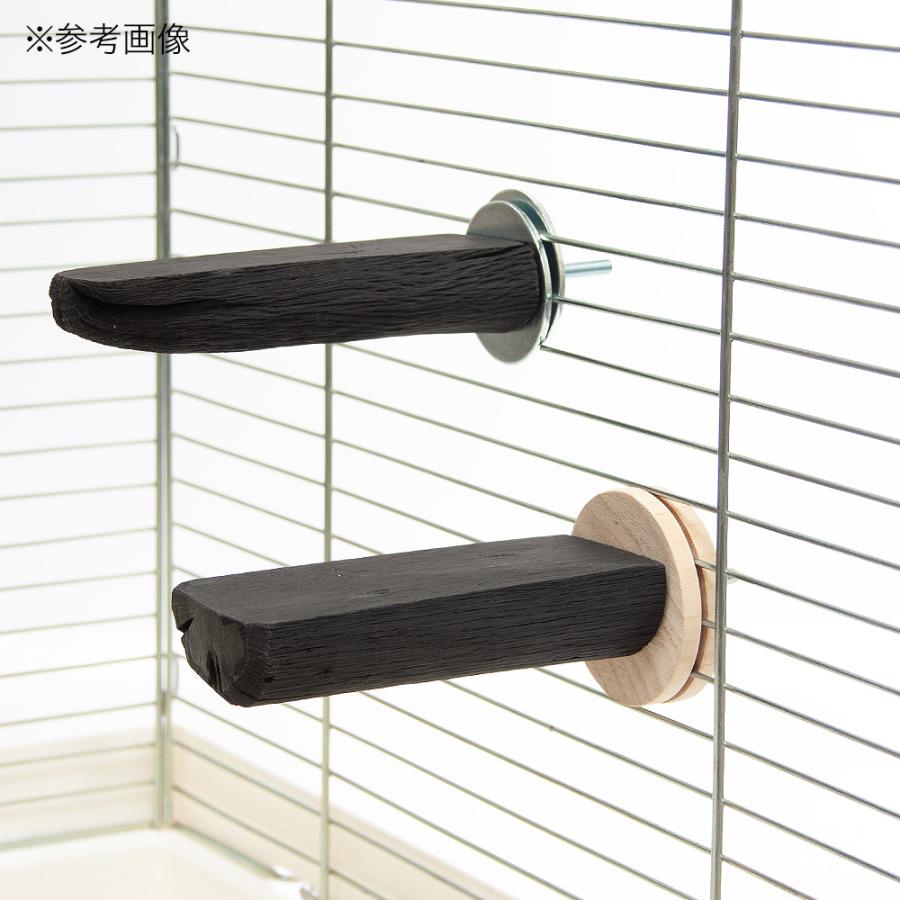 Leaf Corp 小鳥の爪とぎ用 国産 備長炭のとまり木 フラットタイプ