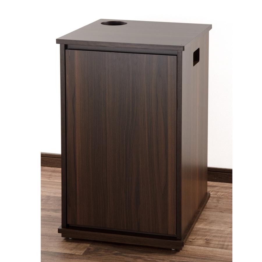 組立済み）アクロ 水槽台 45×45×70 穴有り ウォルナット
