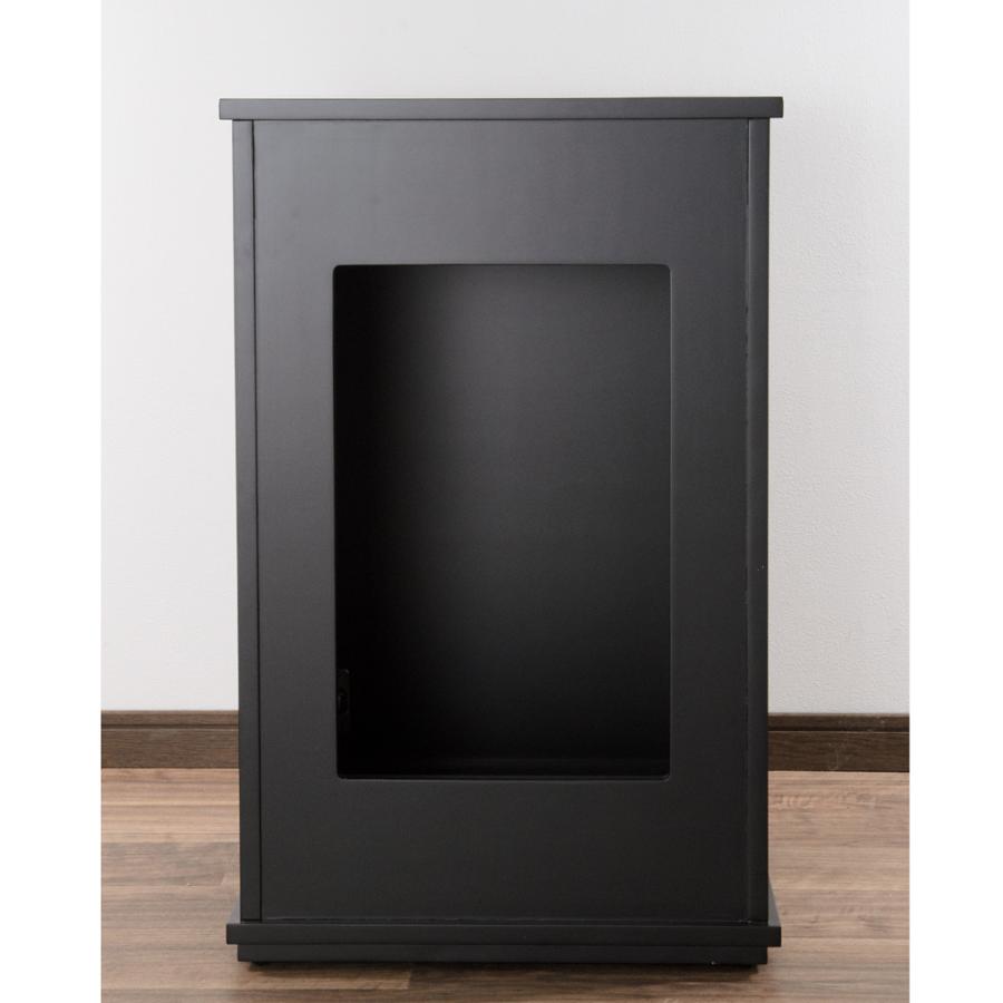 組立済み）アクロ 水槽台 45×45×70 穴有り 黒 45cmOF水槽