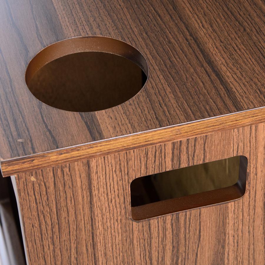 組立済み）アクロ 水槽台 60×30×70 穴有り ウォルナット