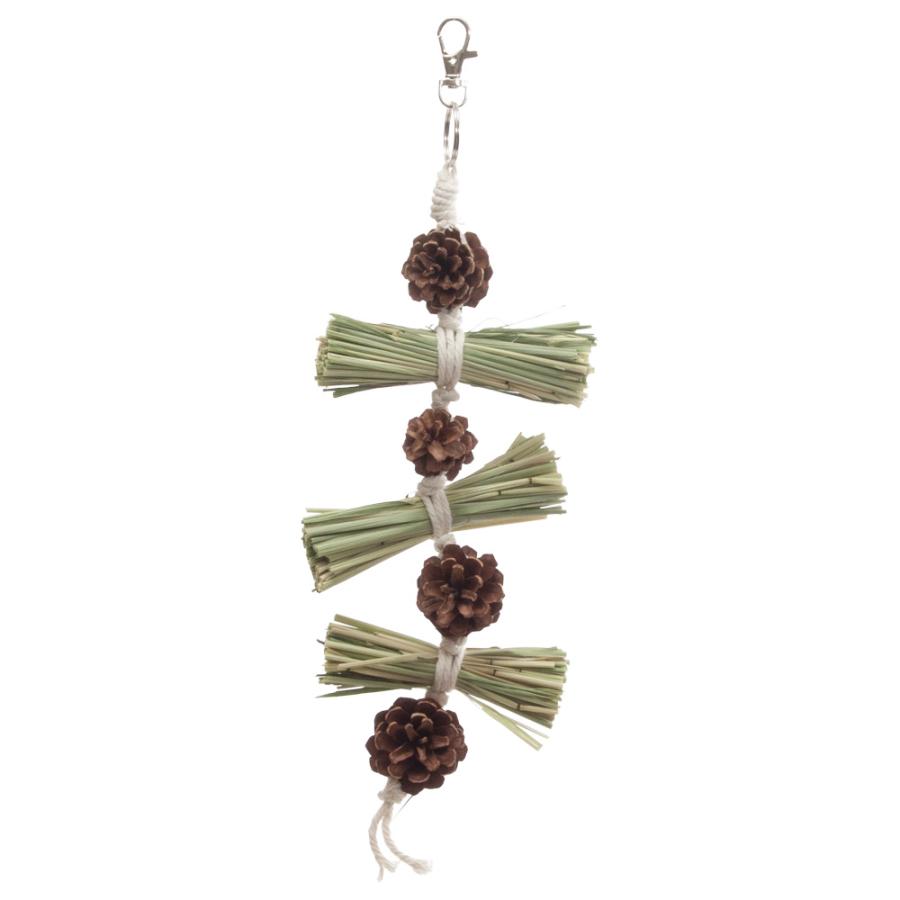 Leaf Corp チモシーと松ぼっくりのおもちゃ セキセイインコ