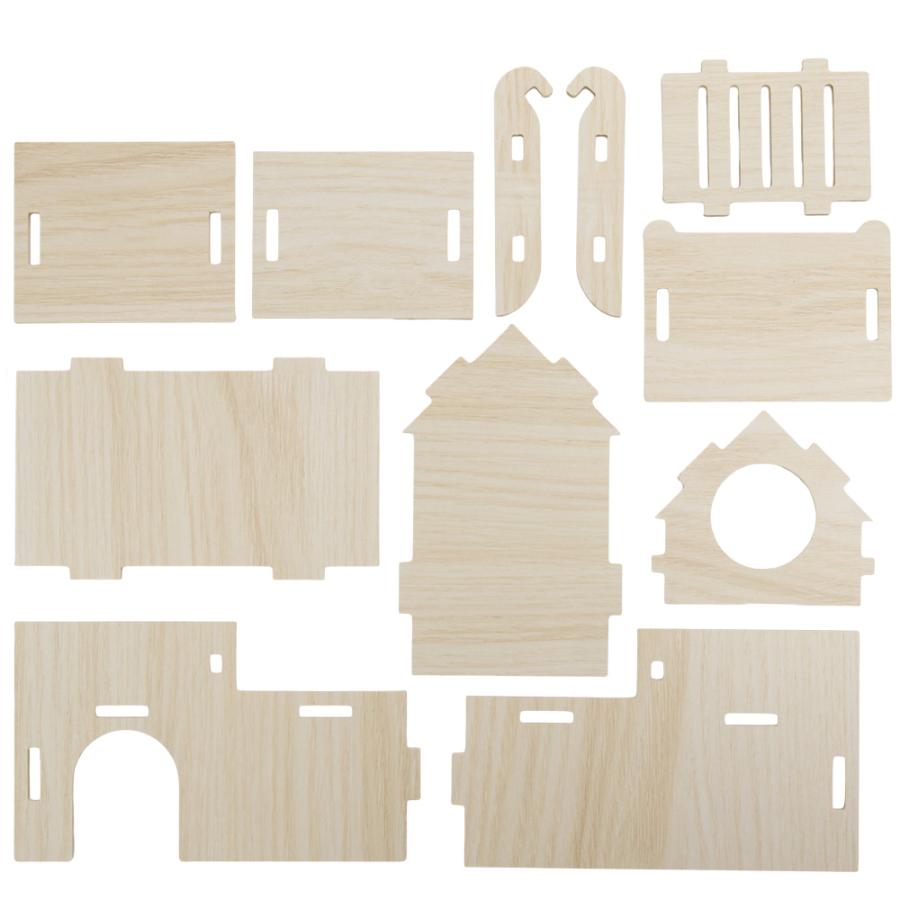 ハムスター用　組み立て式　２階建てのお家　ハウス | Leaf Corp | 03