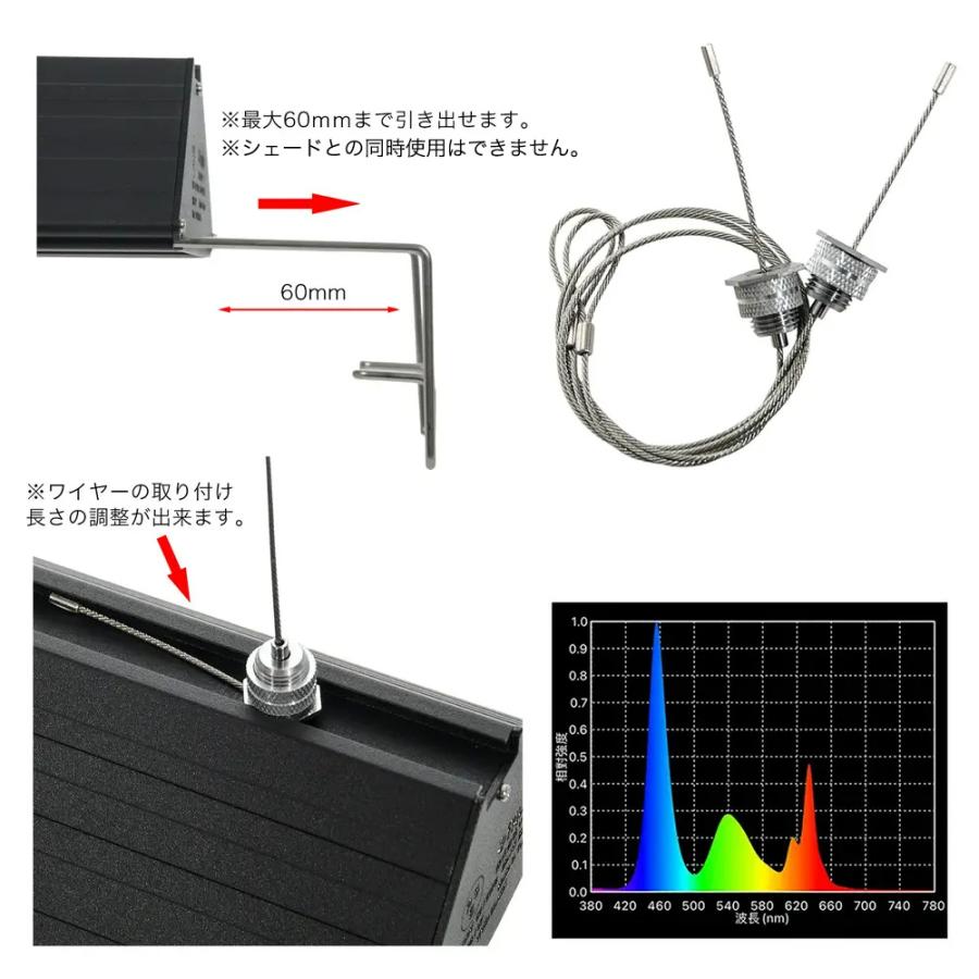 アクロ TRIANGLE LED VIVID BLACK 600 専用