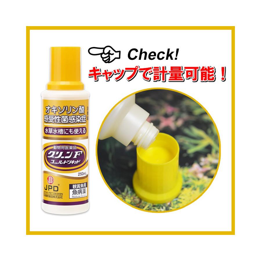 日本動物薬品 動物用医薬品 観賞魚用魚病薬 ニチドウ グリーンF
