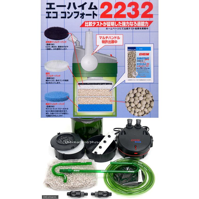 EHEIM（エーハイム） 外部フィルター エココンフォート 2232 45