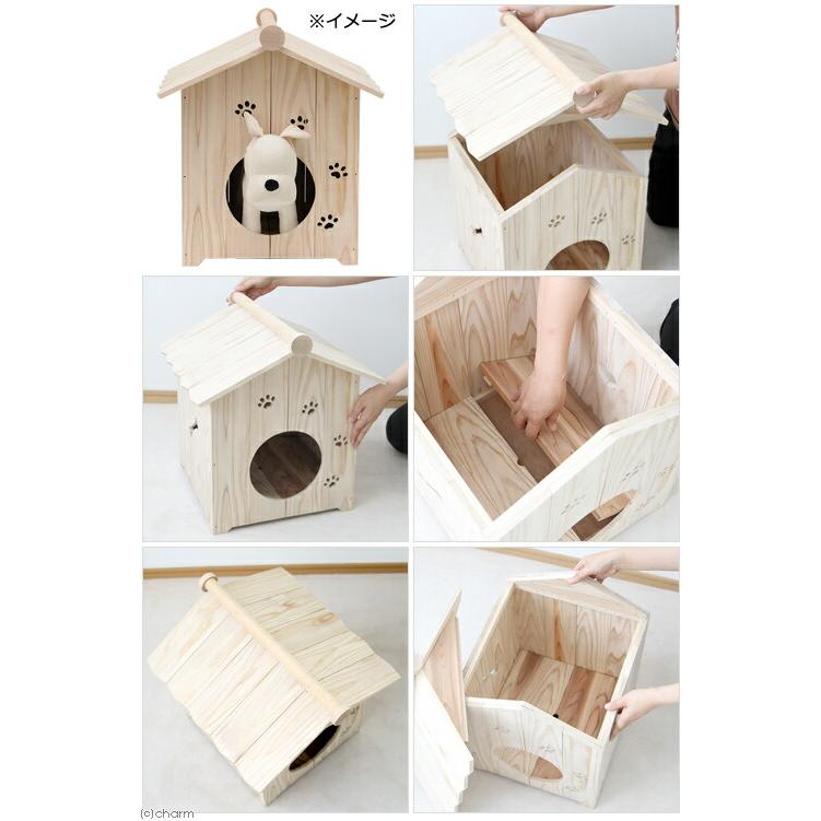 Leaf Corp 国産 大工さんの作った犬小屋 室内用ハウス 木製 超小型犬
