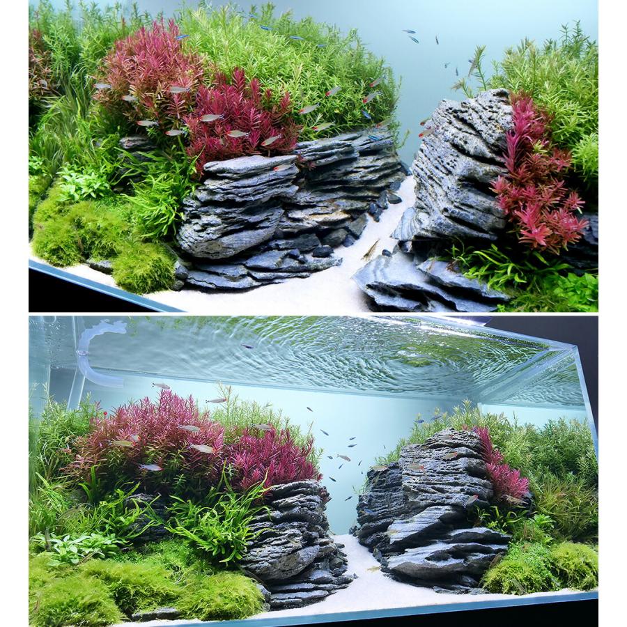 チャーム（charm） 積層石 10kg 約5〜30cm 60cm水槽向け