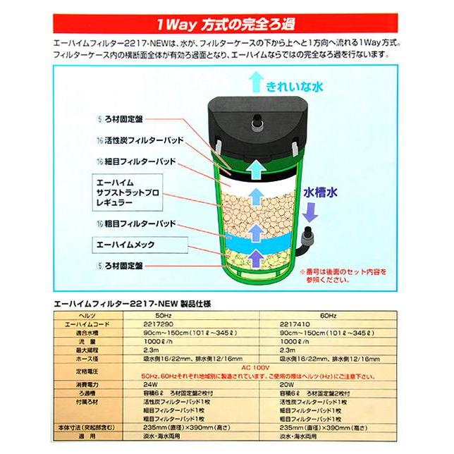 チャーム（charm） 外部フィルター エーハイム 2217−NEW
