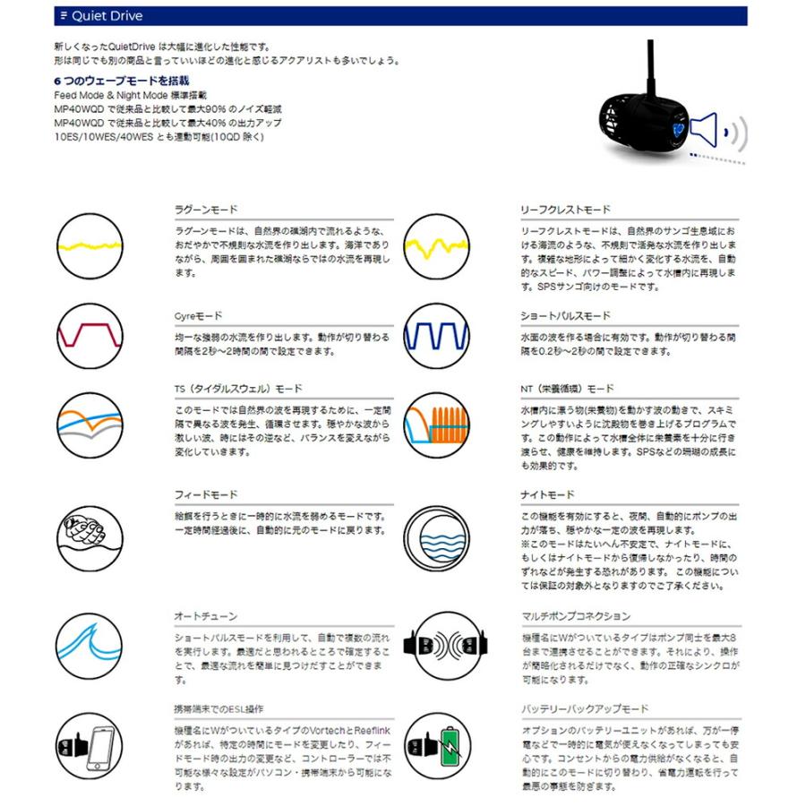 エコテックマリン Vortech MP10 MQD サーキュレーター