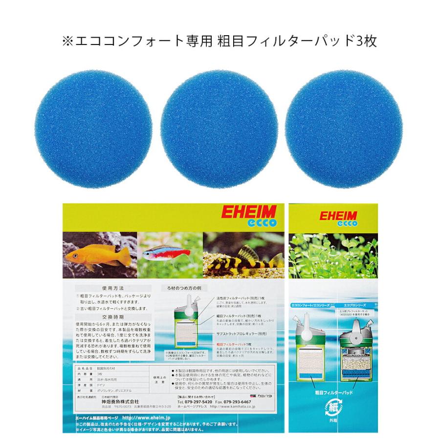 EHEIM（エーハイム） 外部フィルター エコ・コンフォート 交換用