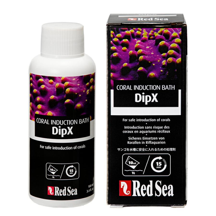 ライブロック　サンゴ用　レッドシー250-300xl用 レッドシー Dip X 100ml サンゴ ライブロック ディップ剤