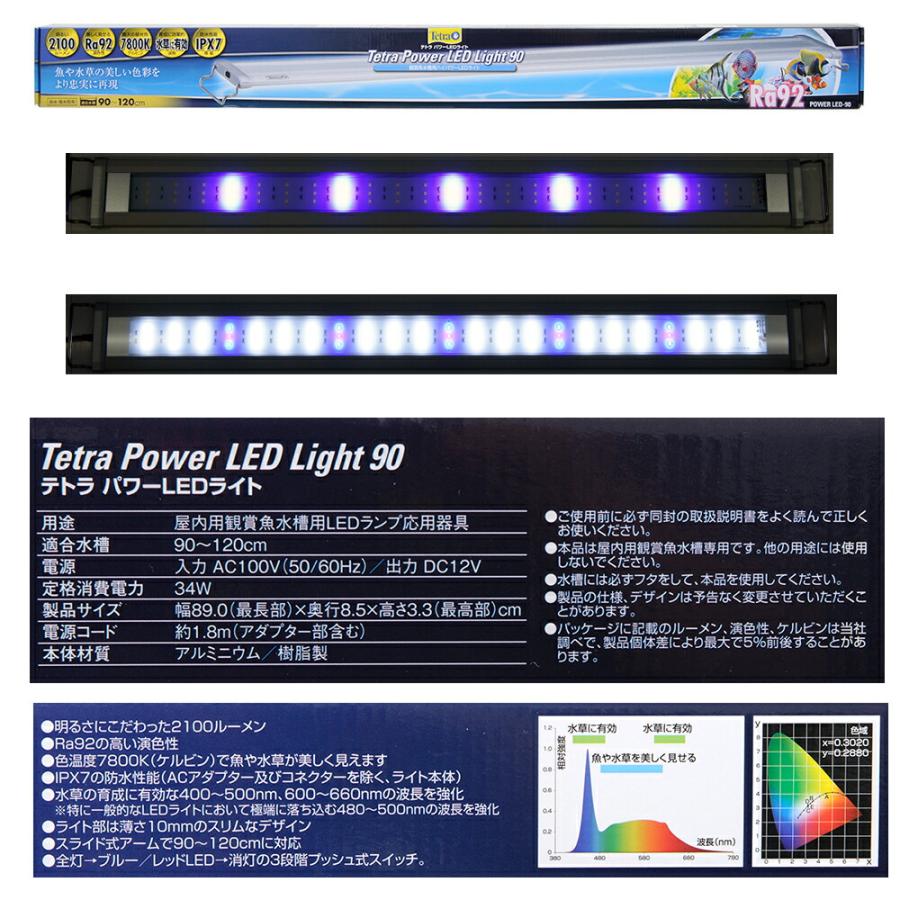 ⓾ テトラ パワーLEDプレミアム90 スペクトラム ブランズ ジャパン Tetra（テトラ） パワーLEDライト 90 水槽 アクアリウム 照明