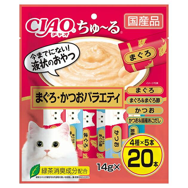 INABA ちゅ〜る いなば CIAO ちゅ〜る まぐろ・かつおバラエティ