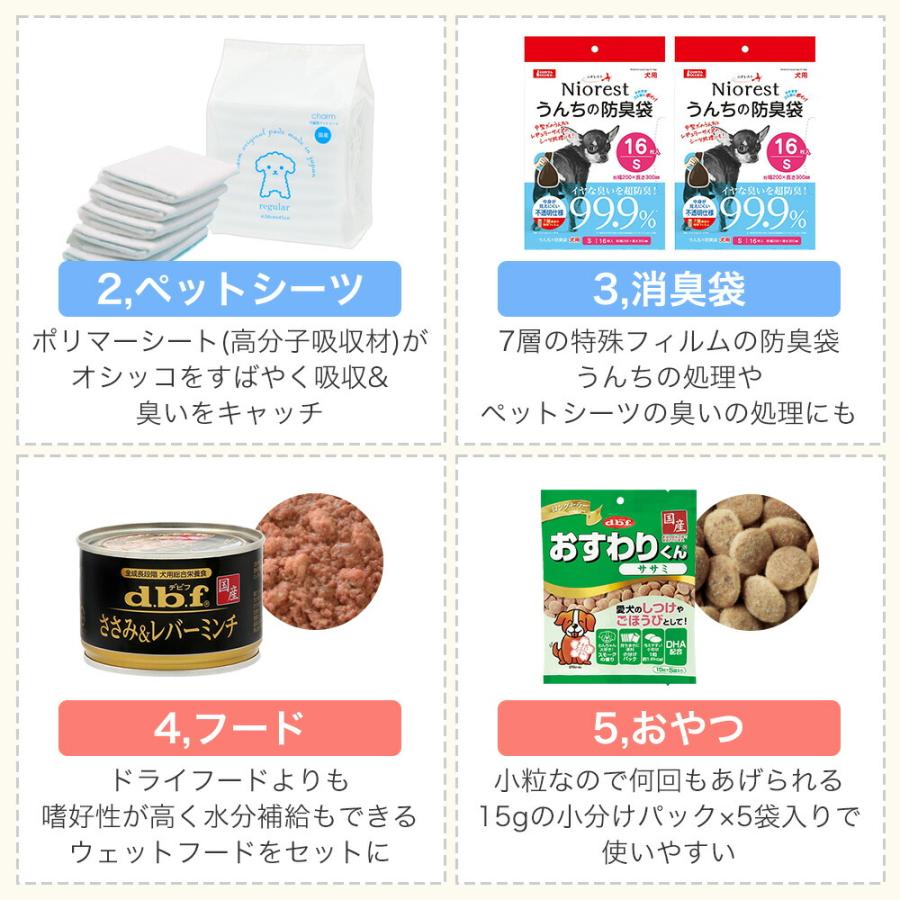 犬用　防災セット　中型犬向け