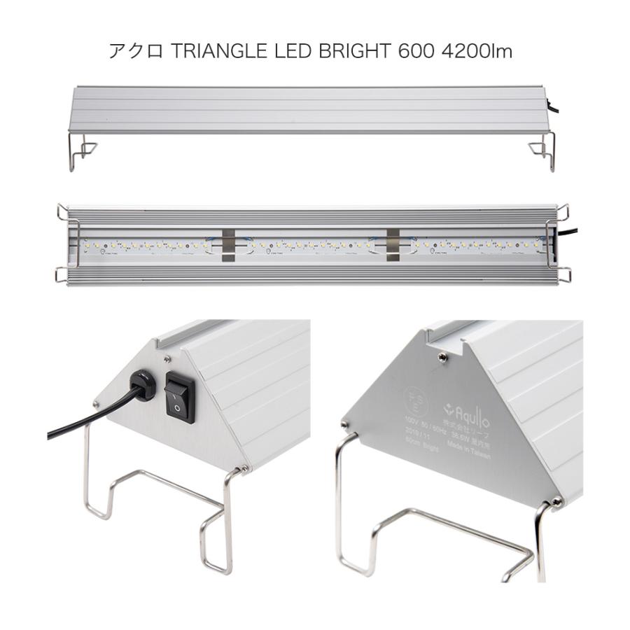 アクロ TRIANGLE LED BRIGHT 600 4200lm 高