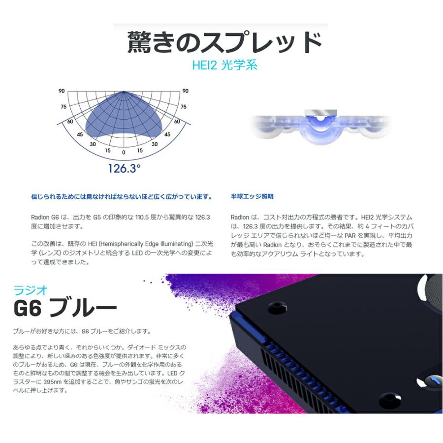 エコテックマリン Radion（ラディオン） G6 XR15 Blue