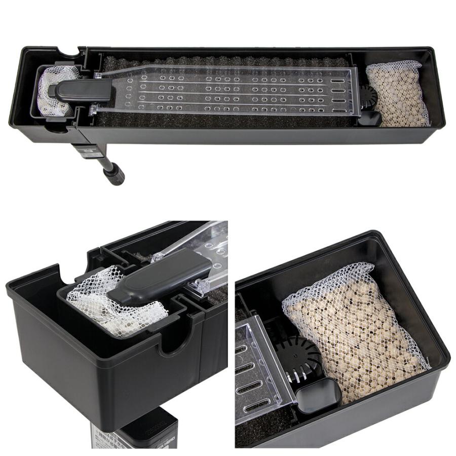 LEGLASS コトブキ工芸 水槽セット レグラスF‐600S‐B TBセット 