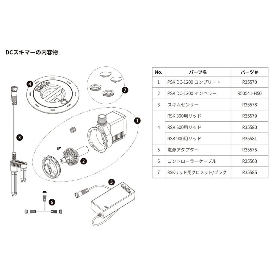 レッドシー REEFER DC Skimmer 600 コントローラー