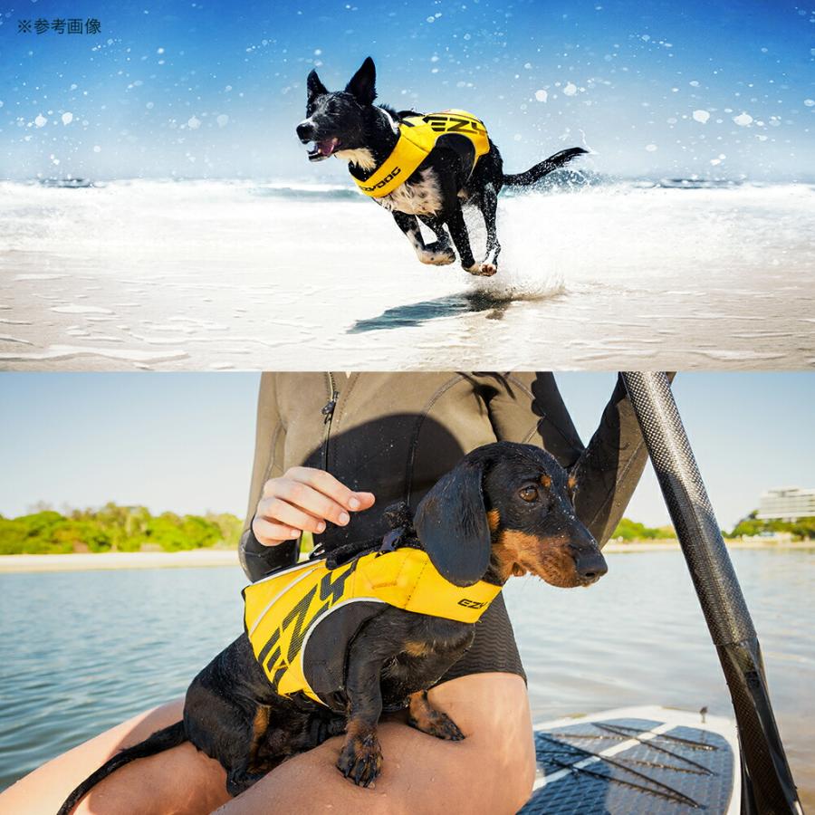 犬 ライフジャケット イージードッグ DFDブースト S イエロー 中型