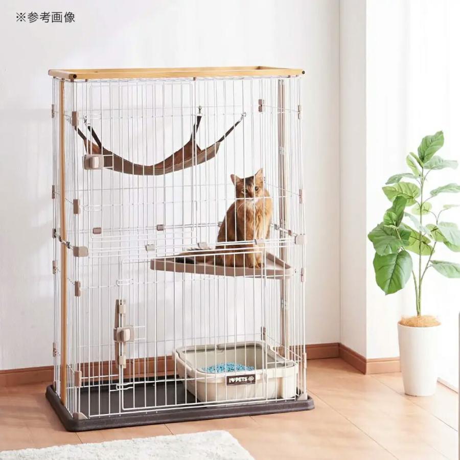 ウッドワンサークルキャット　ワイドドア2段タイプ新品未使用(⁎⁍̴̛ᴗ⁍̴̛⁎) ボンビアルコン （大型）ボンビアルコン ウッドワンサークルキャット