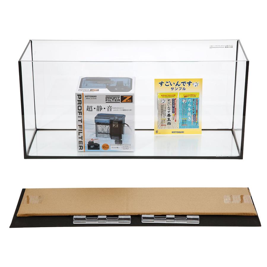 LEGLASS コトブキ工芸 水槽セット レグラス F−60S／B フィルター