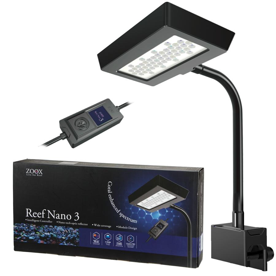 ZOOX LED リーフナノ3 30〜60cm水槽用 ライト 照明 : charm