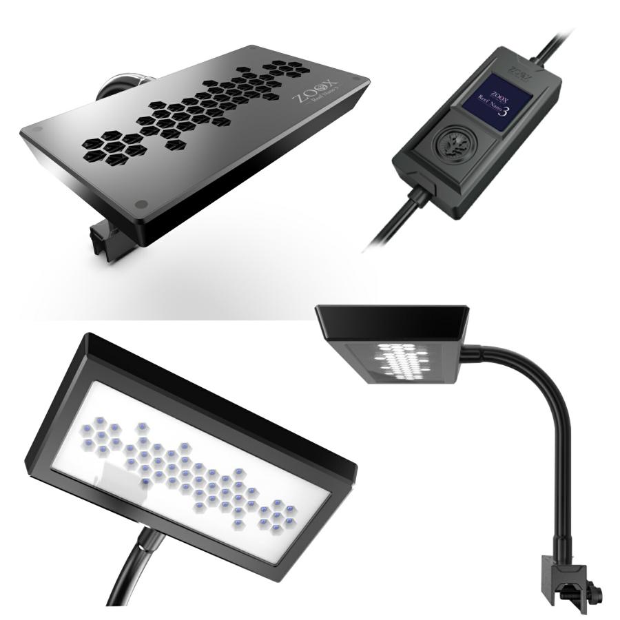 ZOOX LED リーフナノ3 30〜60cm水槽用 ライト 照明 : charm