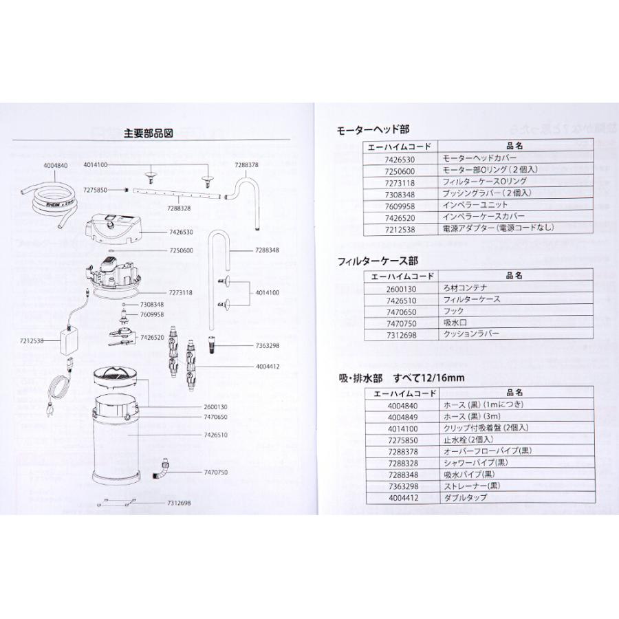 外部フィルター エーハイム クラシックVARIO＋e 2214
