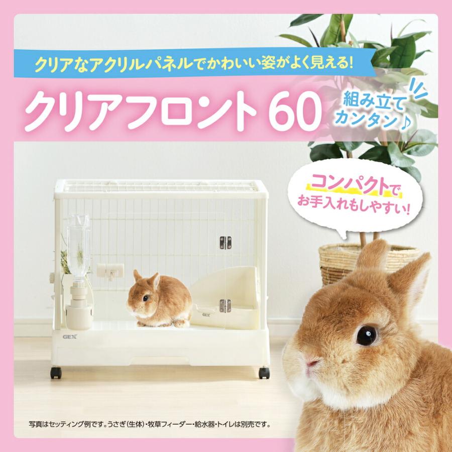 GEX クリアフロント60 幅62．0×奥行50．0×高さ50．0cm