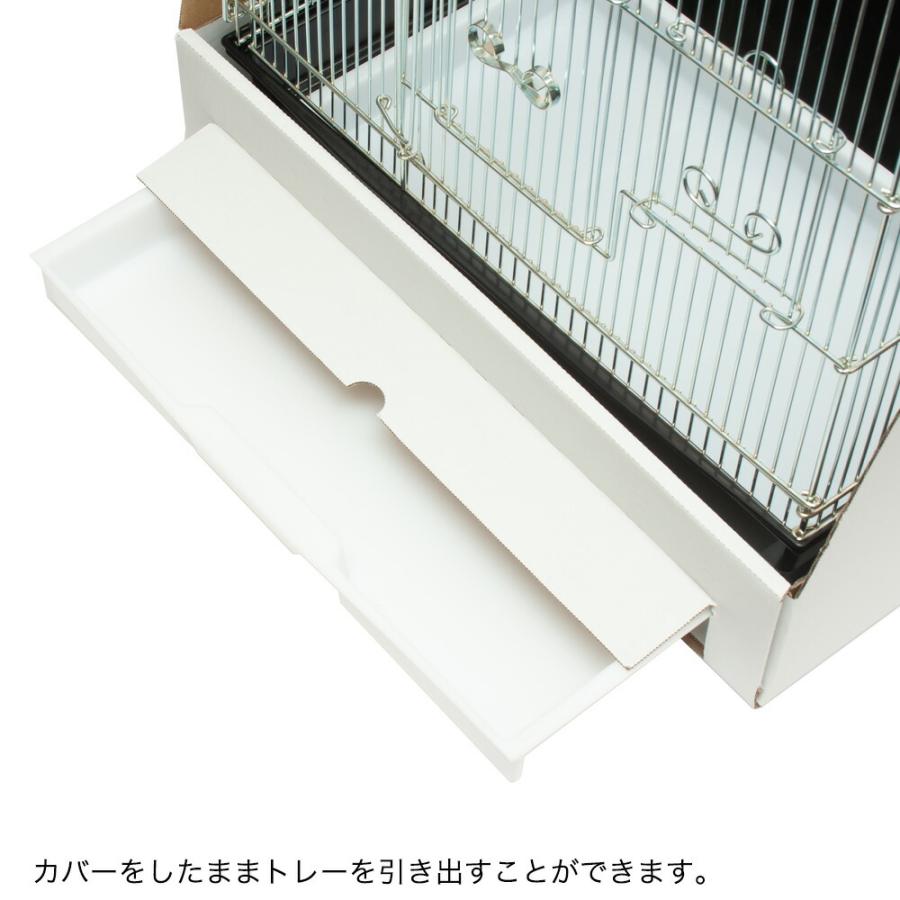 Leaf Corp 鳥ケージ用 飛び散り防止カバー ホワイト 3枚 3セット