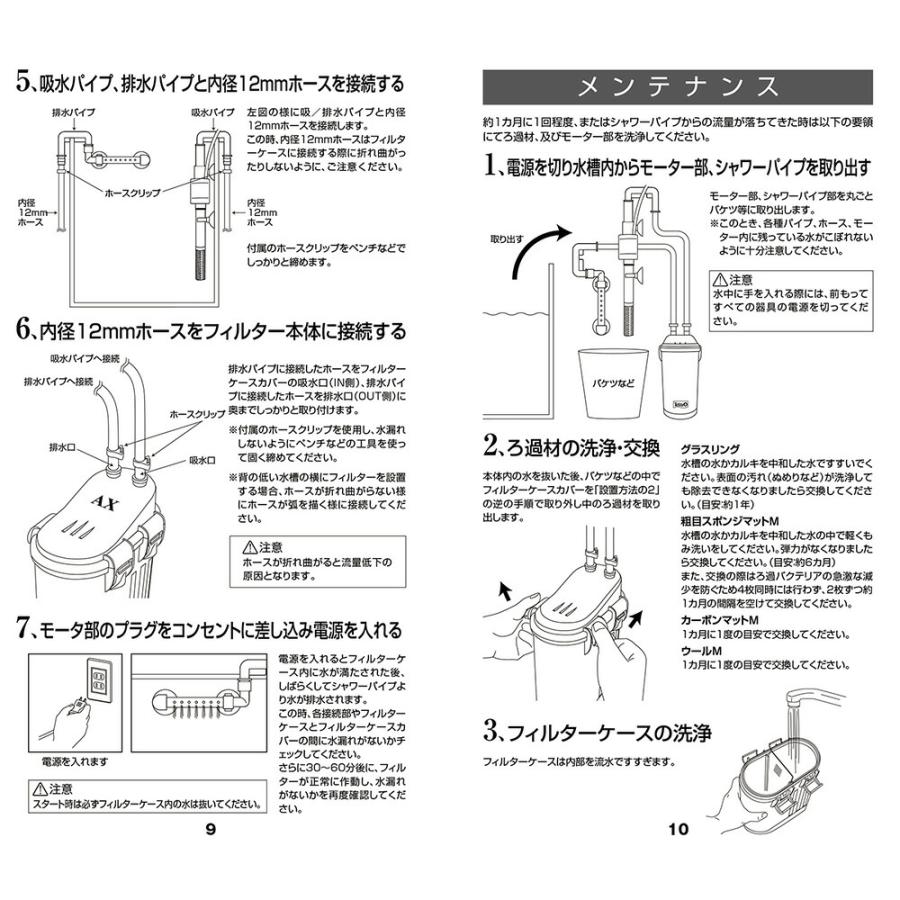 テトラ フリーパワーエックスフィルター FPX−60 : charm 第2