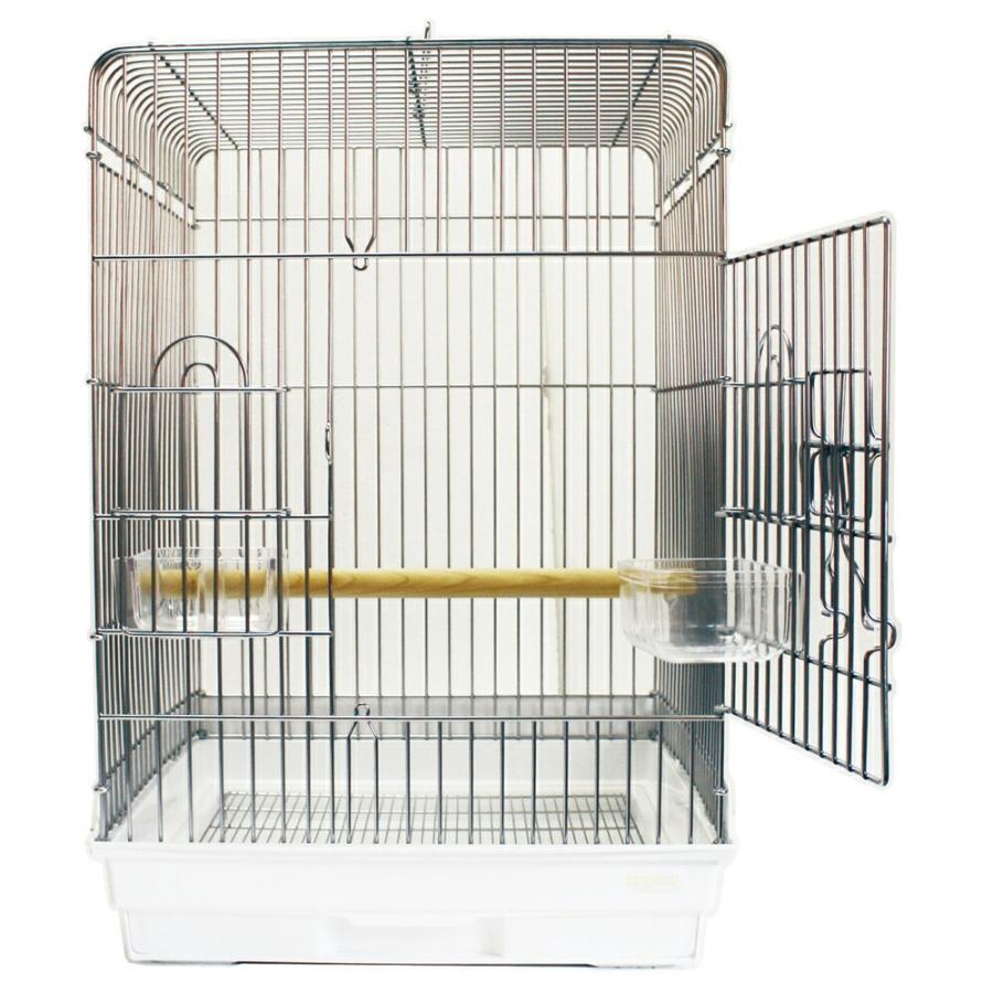 鳥かご インコ オウム ケージ 大きめ 70×47×56cm ステンレス 鳥用品 鳥かご インコ オウム ケージ 大きめ 70×47×56cm ステンレス