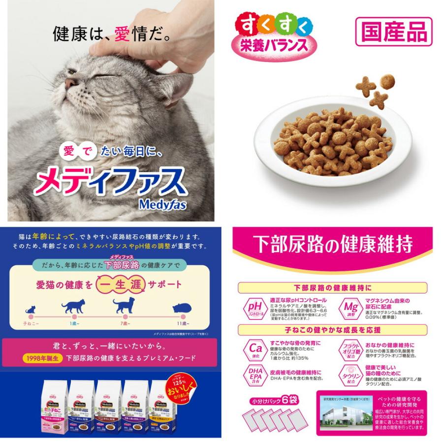 メディファス キャットフード メディファス 子ねこ 12か月まで