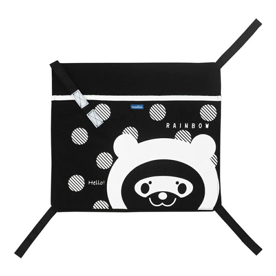 レインボー ハローフェレットハンモック ブラック 40×35cm