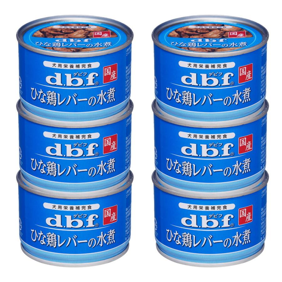 d.b.f デビフ 缶 ひな鶏レバーの水煮 野菜入 鶏レバー&さつまいも 38個 デビフ ひな鶏レバーの水煮 150g×6 缶詰 犬 ウェットフード